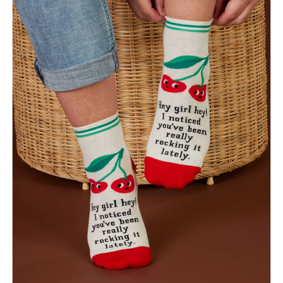 Hey Girl Hey! Small Ankle Socks - Harmony