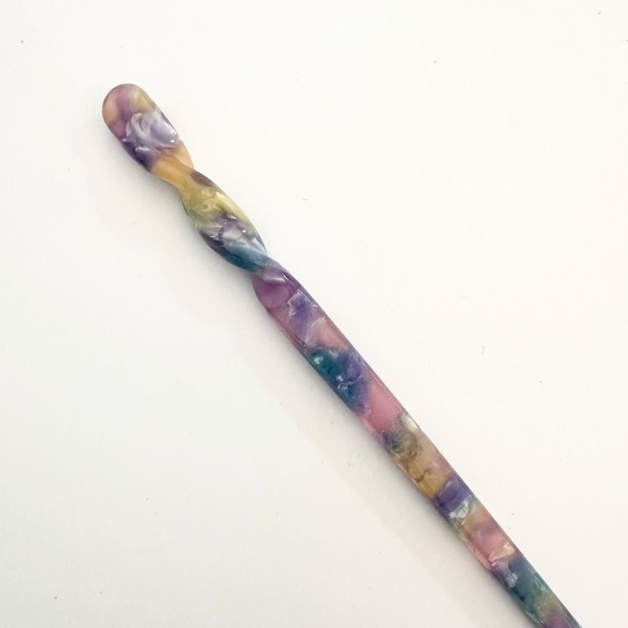 Acrylic Hair Swizzle Sticks - Harmony