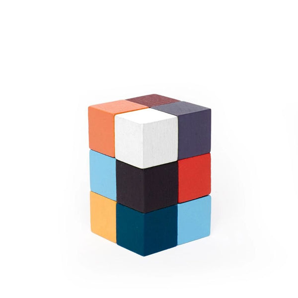 Elasti Cube 3D Wooden Puzzle - Harmony