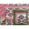 Hand Block - Printed Cotton Table Runner 13x60 - Harmony