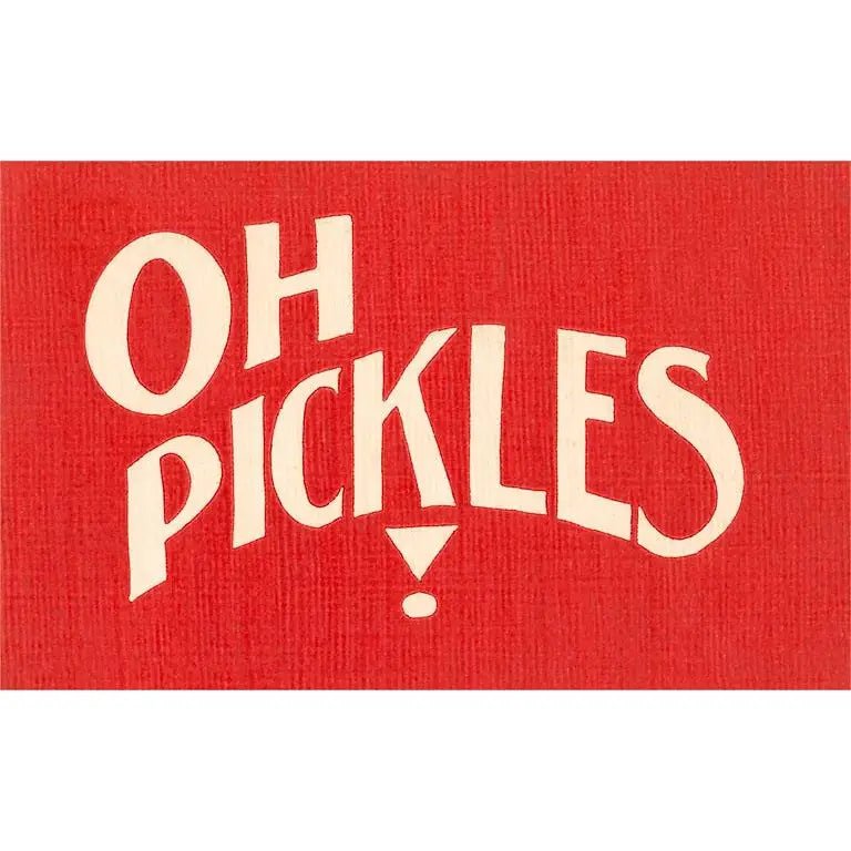 Vintage Postcard / Oh Pickles - Harmony