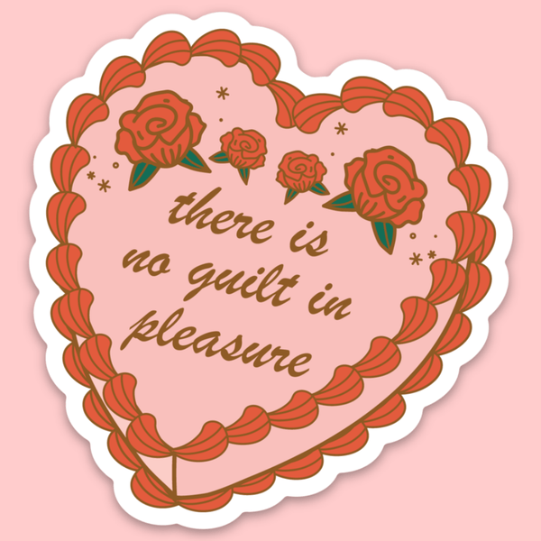 No Guilt In Pleasure Sticker - Harmony