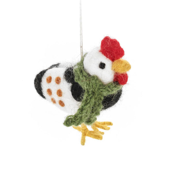 Clara the Chicken Wool Ornament - Harmony