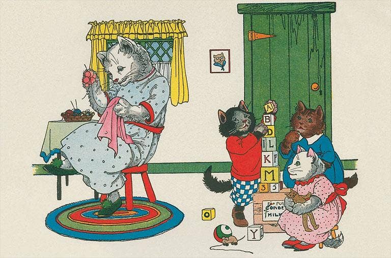 Vintage Postcard - Harmony