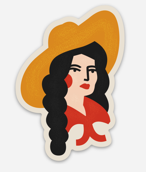 Prairie Cowgirl Sticker - Harmony