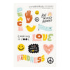 Peace, Love, Kindness Sticker Sheet (set of 2) - Harmony