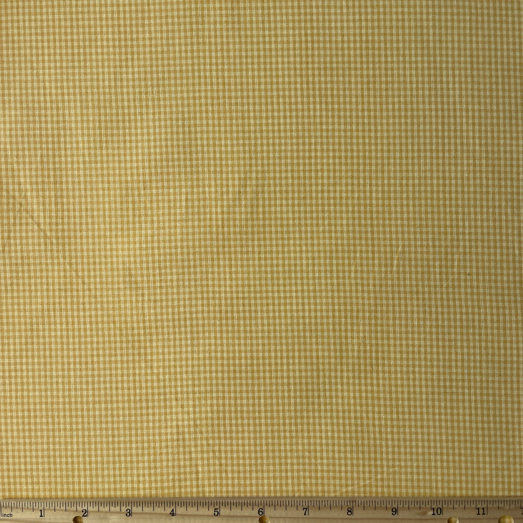Homespun Turmeric Mini Gingham - Harmony
