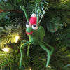 Christmas Cricket Wool Ornament - Harmony