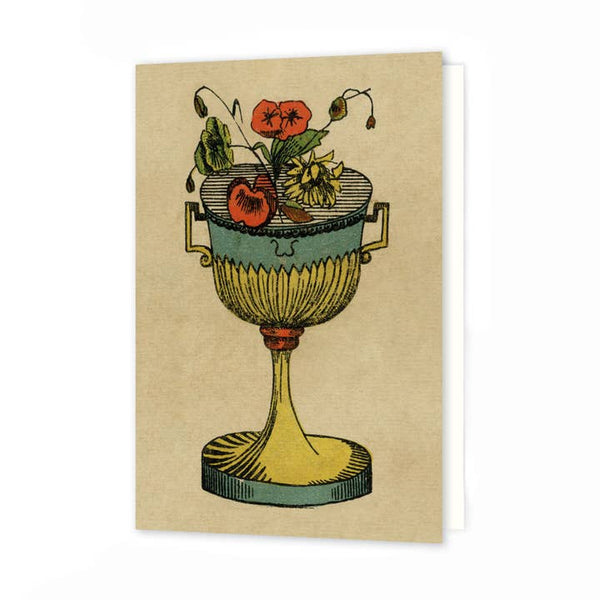 Tarot Cups Greeting Card - Harmony