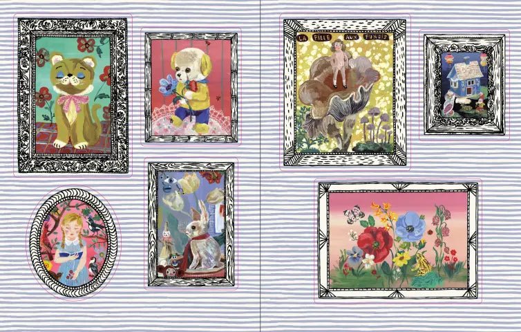 Nathalie Lete Sticker Book - Harmony