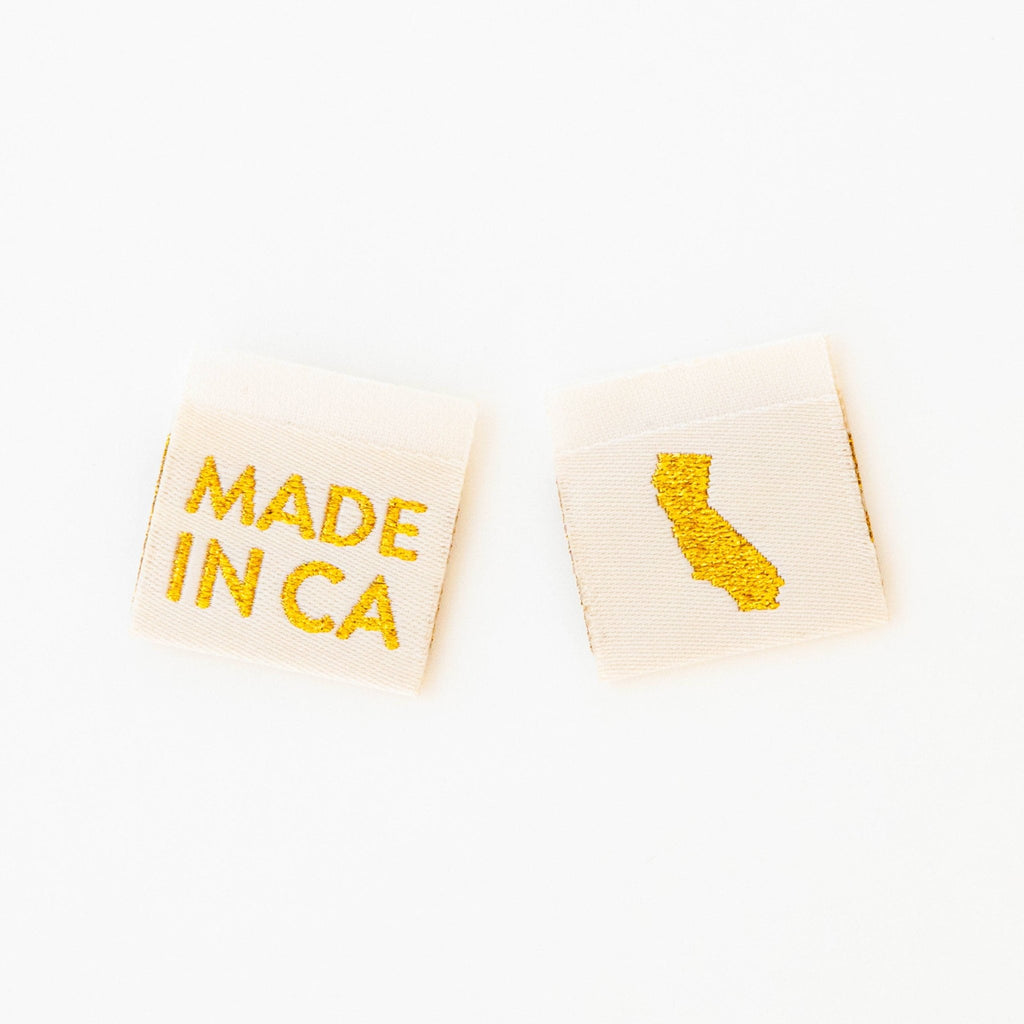 Made in Utah Gold Woven Labels - Harmony