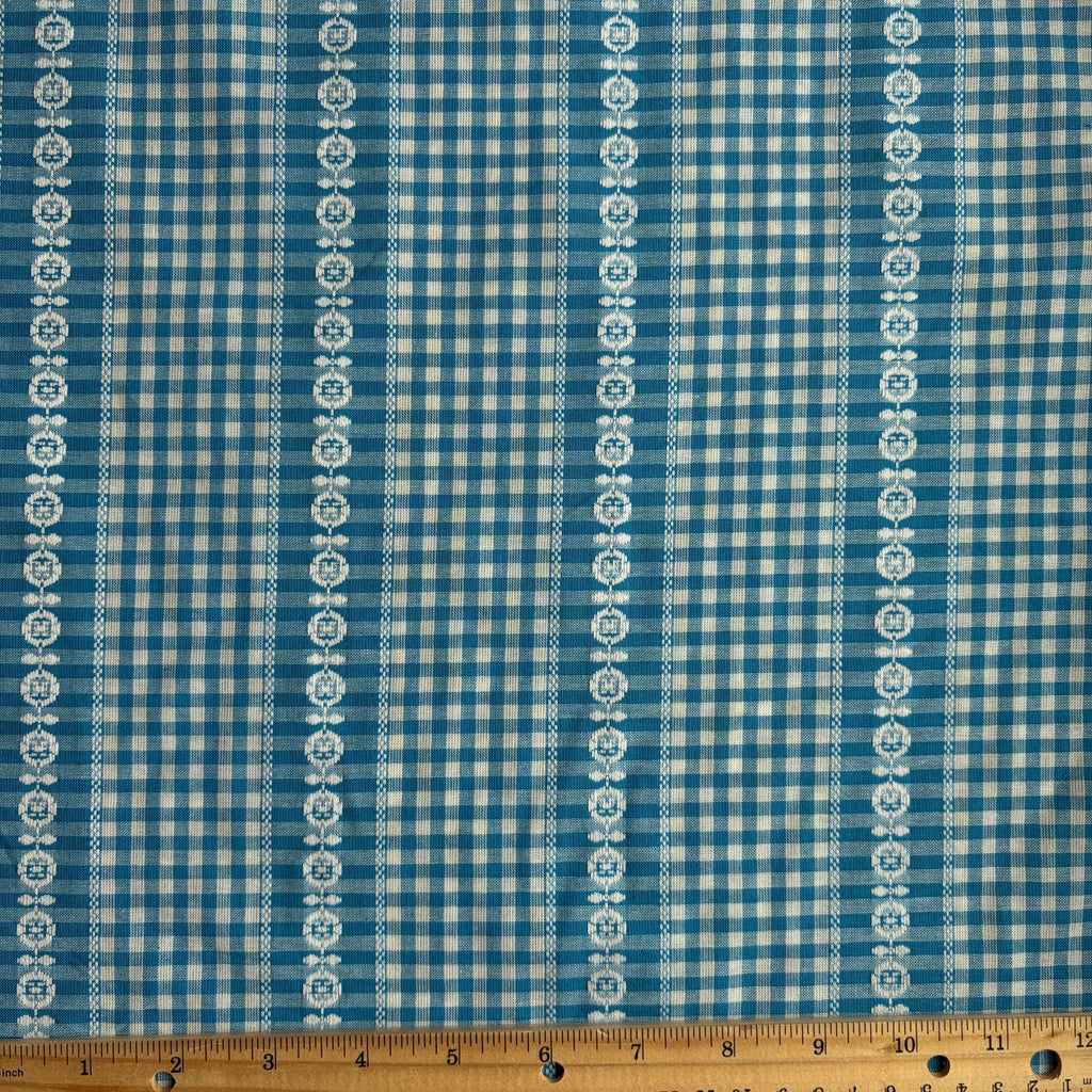 Orchard Stripe Gingham / Sky - Harmony