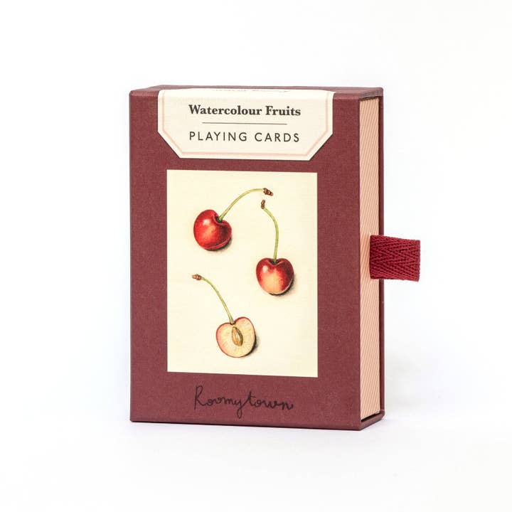 Watercolour Fruits Single Playing Card Deck - Harmony