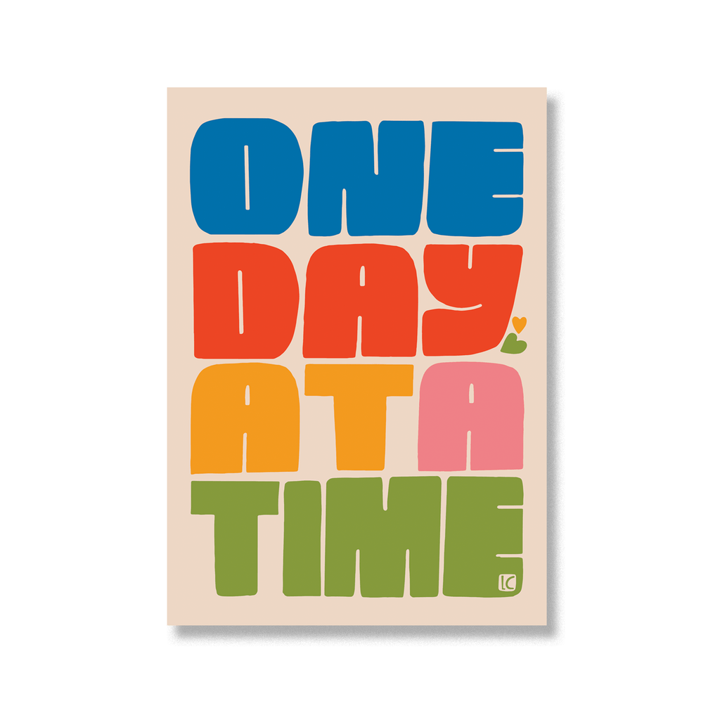One Day at a Time Large Sticker - Harmony