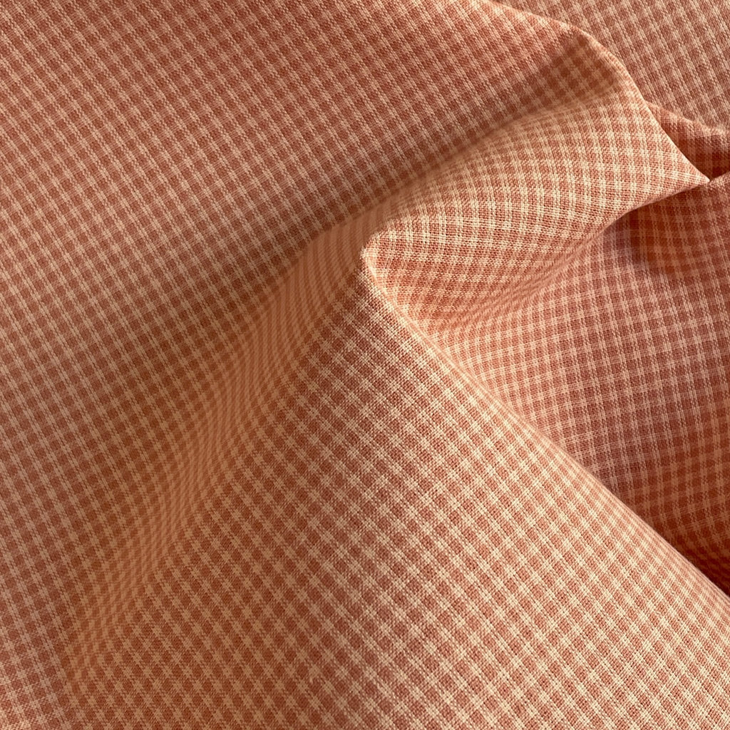 Homespun Pink Mini Gingham - Harmony