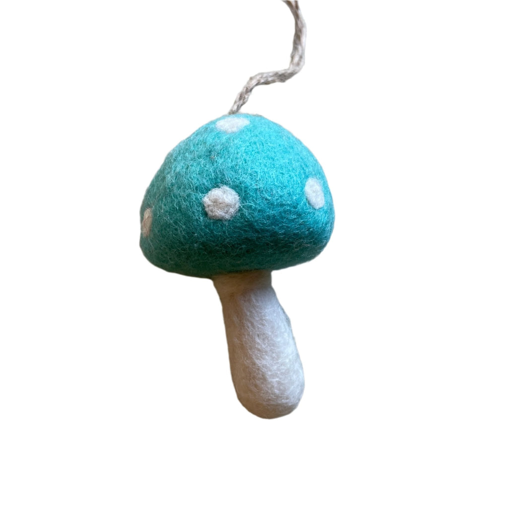 Felt Rainbow Mushroom Ornaments - Harmony