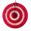 16 Inch Striped Tissue Fan - Harmony