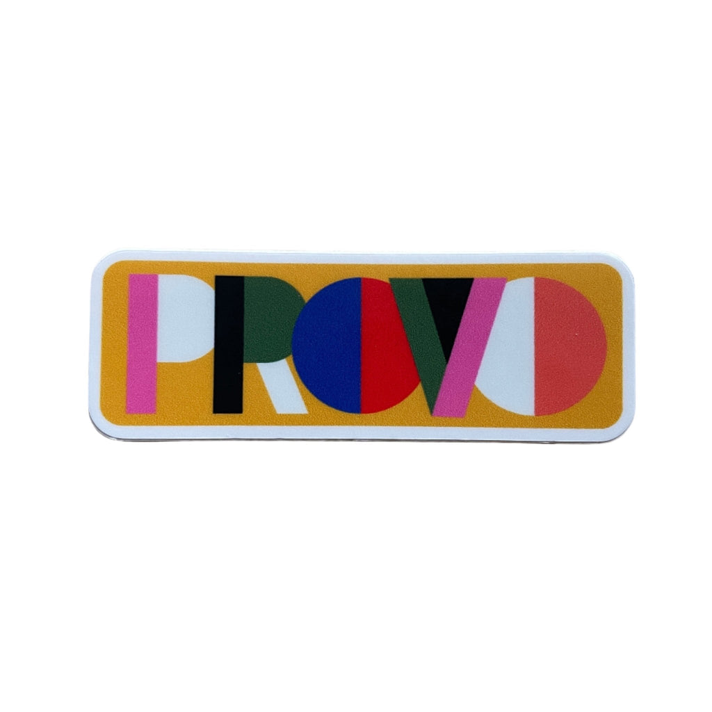 Provo Retro Sticker - Harmony