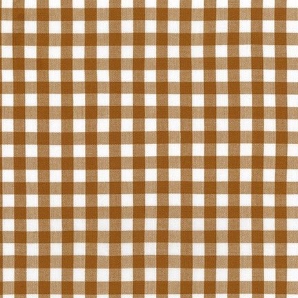 Cotton Gingham / Roasted Pecan - Harmony