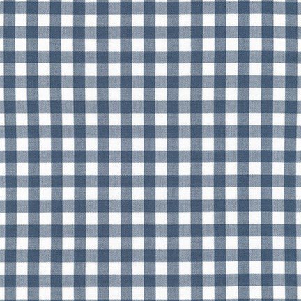 Cotton Gingham / Slate - Harmony