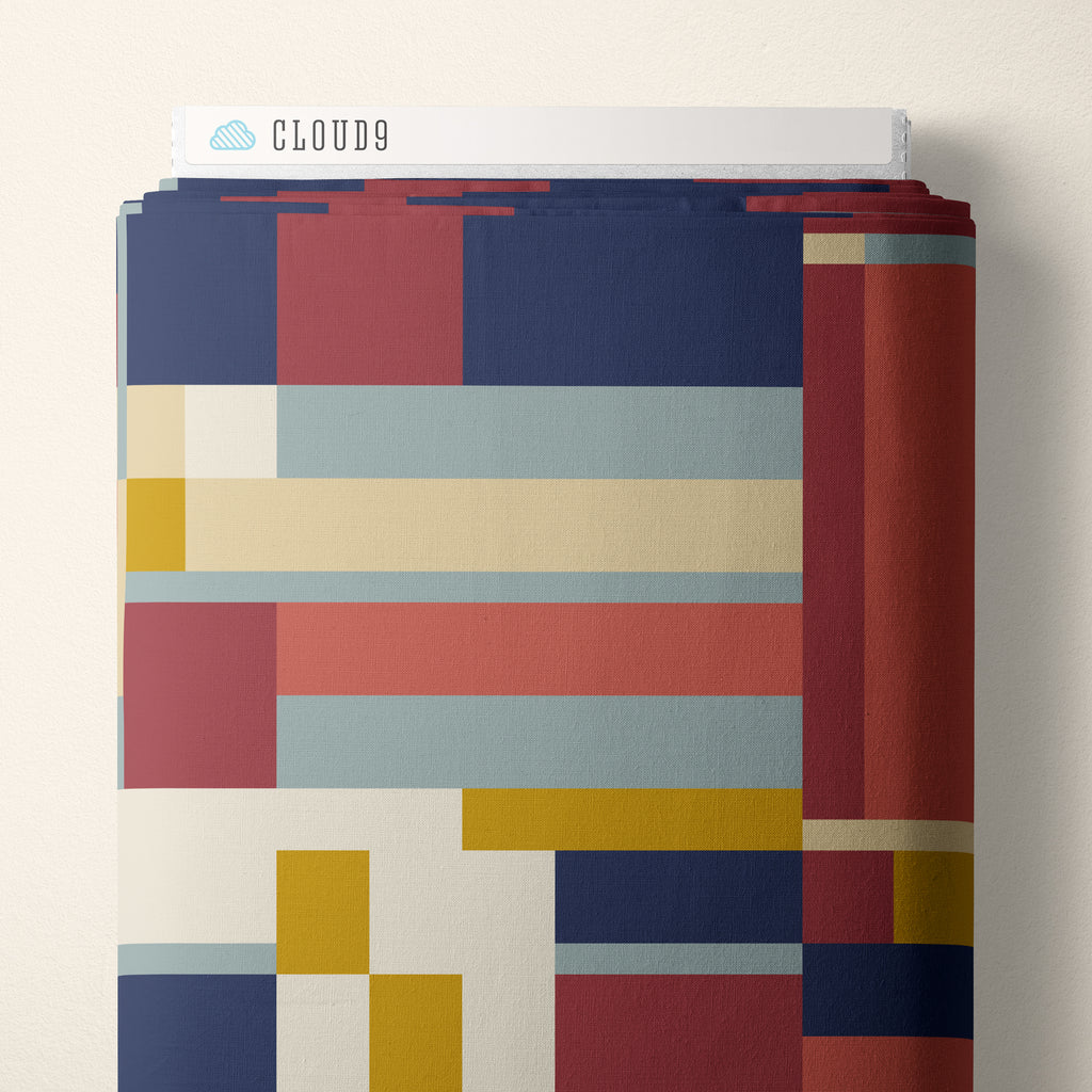 American Bold / Oak Park / Red & Navy - Harmony