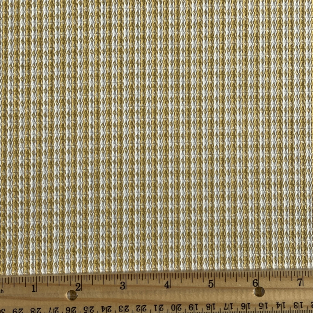 Sungold Gingham Cotton Dobby - Harmony