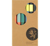 Classic Dinner Candles / Abstract Striped - Harmony