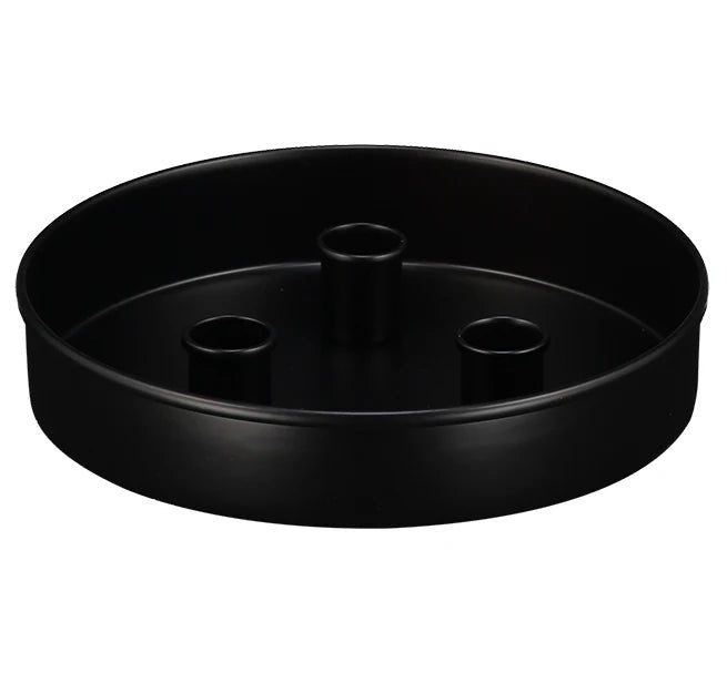 Candle Platter / Jet Black - Harmony