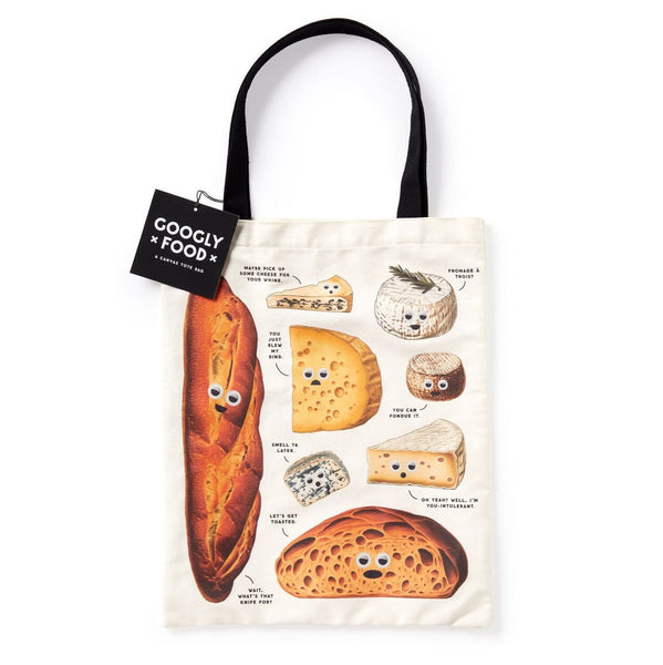 Googly Food Canvas Tote - Harmony