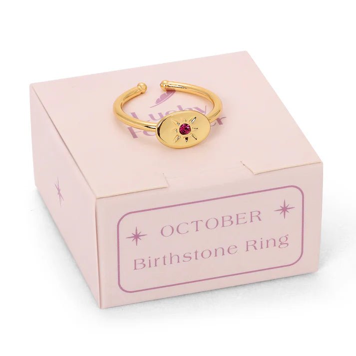 Birthstone Signet Ring - October - Harmony