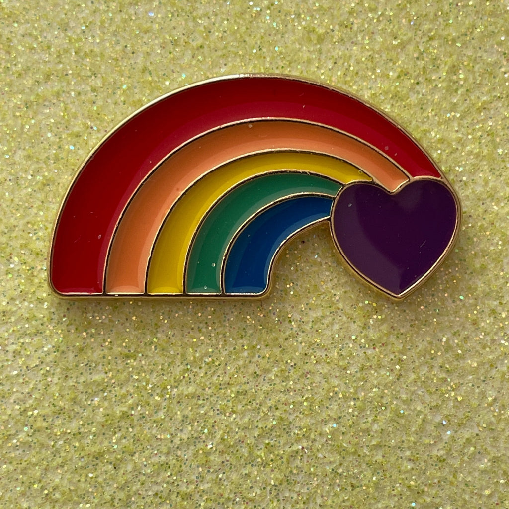 Rainbow Enamel Pin - Harmony