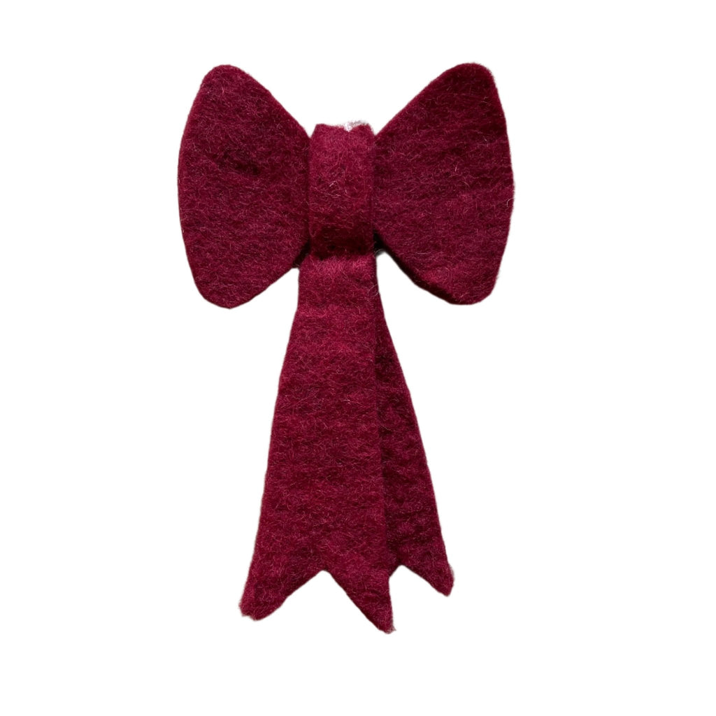 Red Bow Ornament - Harmony