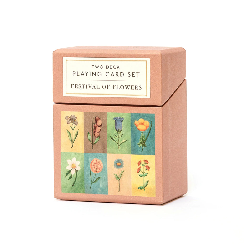 Festival of Flowers - Two Deck Playing Card Set - Harmony