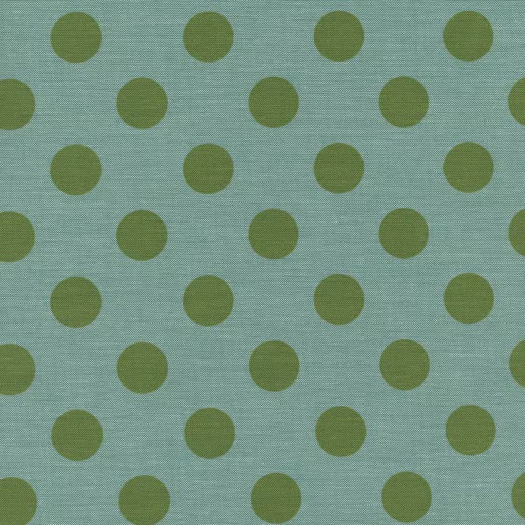 Chambray Dots / Teal Green - Harmony