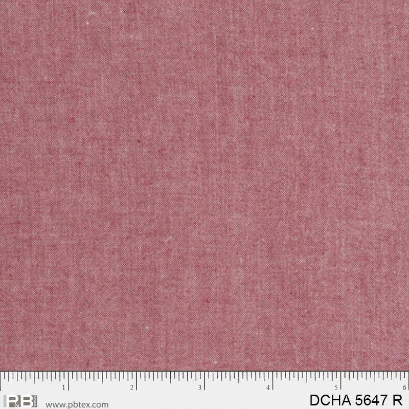 Dreamweaver Chambray / Wine - Harmony