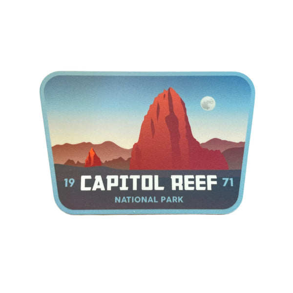 Capitol Reef National Park Sticker - Harmony