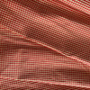 Red and Gold Tiny Gingham Dupioni Silk - Harmony