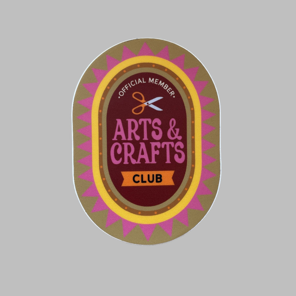 Arts & Crafts Club Sticker - Harmony