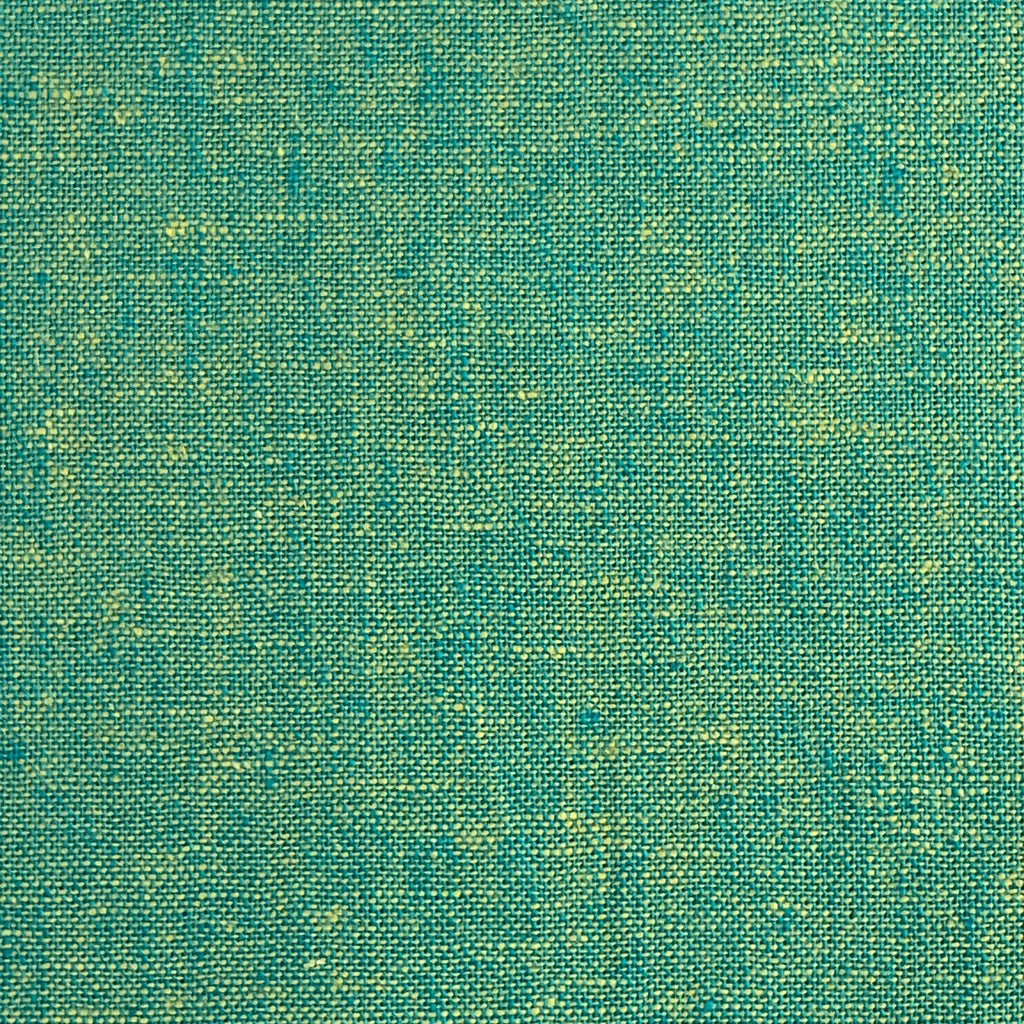 Teal & Yellow Yarn Dyed Cotton/Linen Blend - Harmony