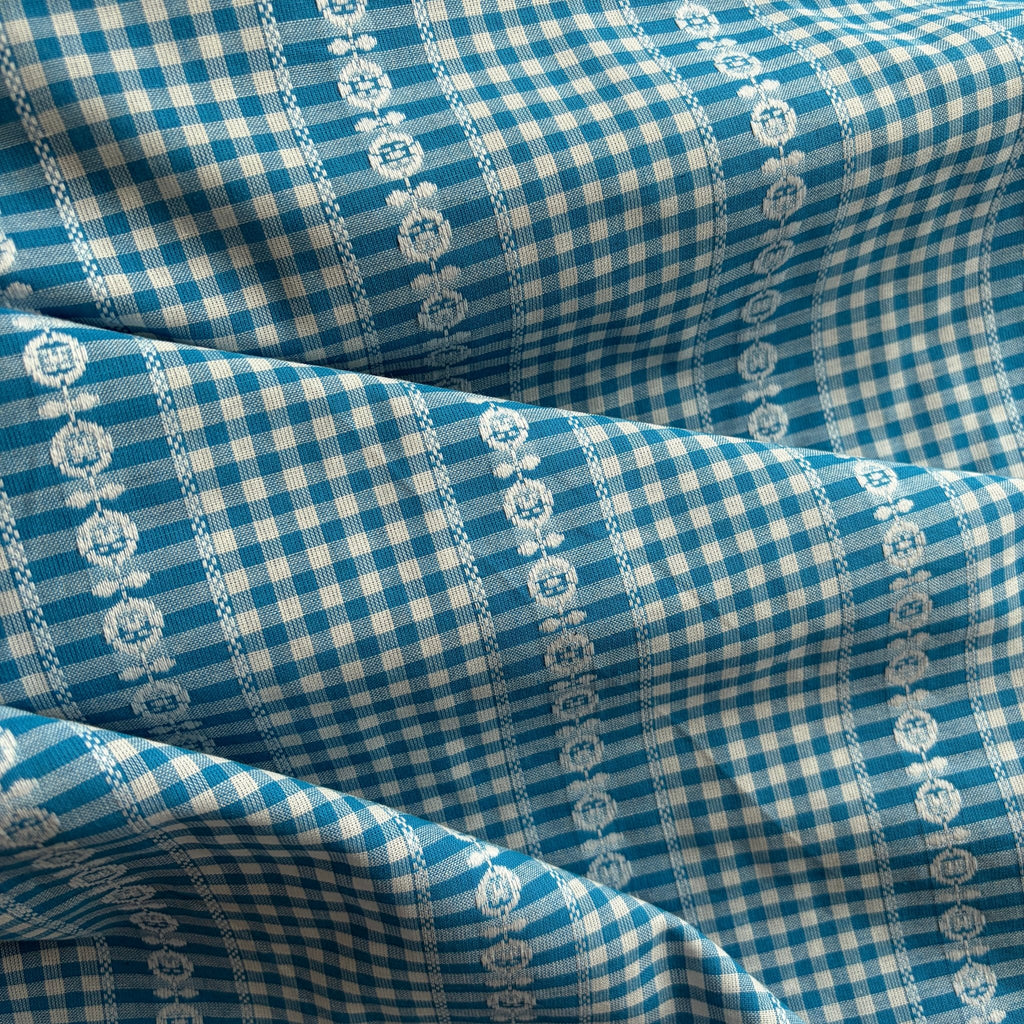 Orchard Stripe Gingham / Sky - Harmony