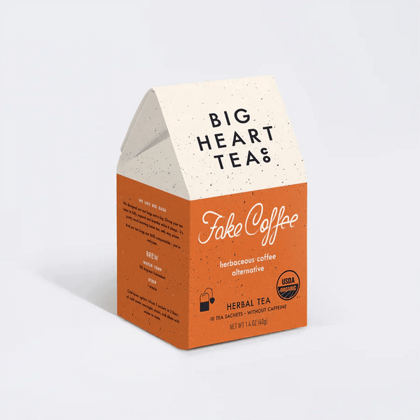 Big Heart Tea Bags / Fake Coffee Herbal Tea - Harmony