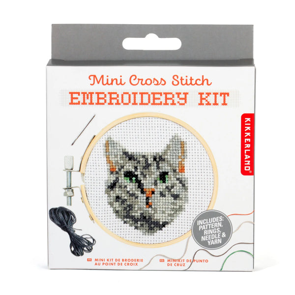 Mini Cross Stitch Embroidery Kit - Harmony