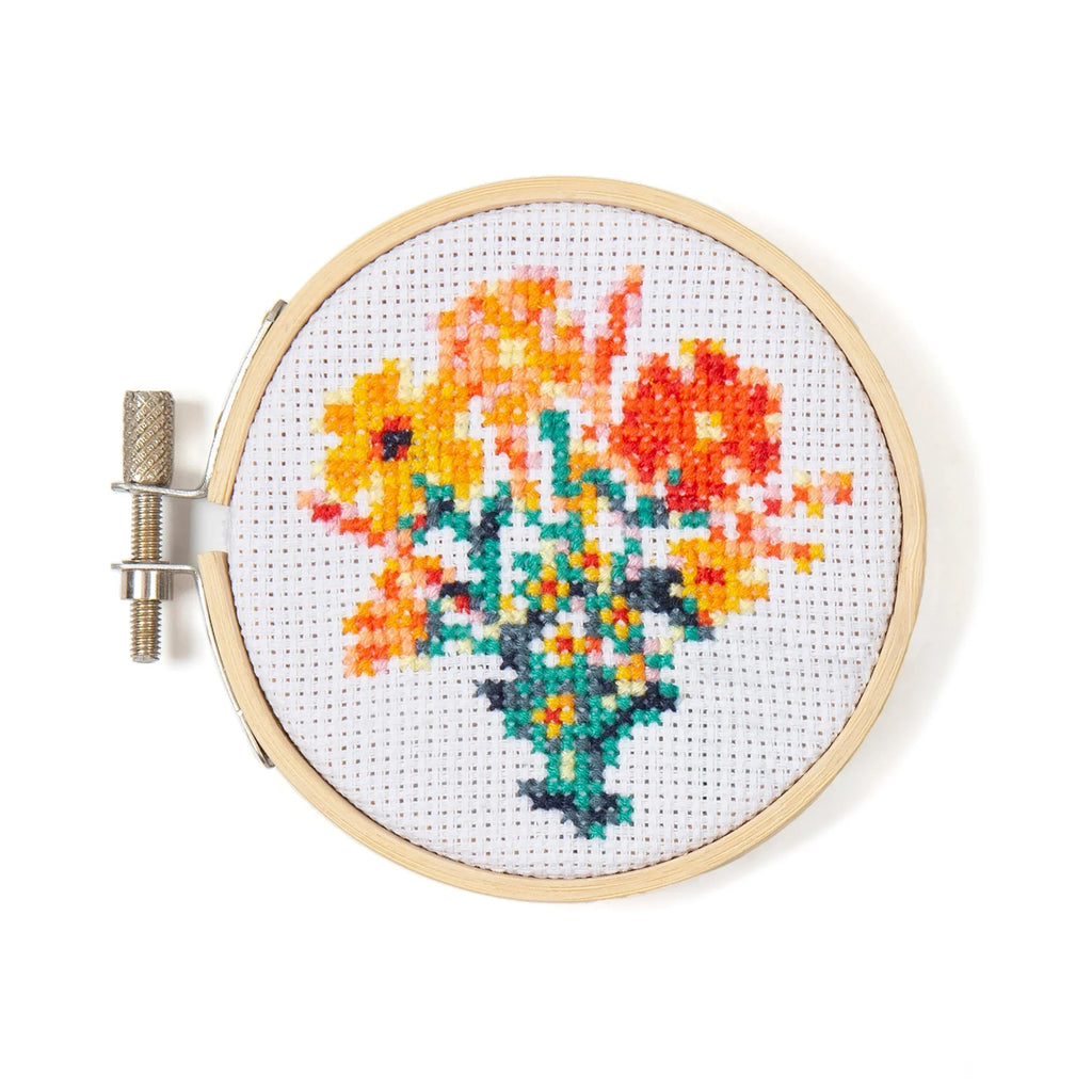 Mini Cross Stitch Embroidery Kit - Harmony