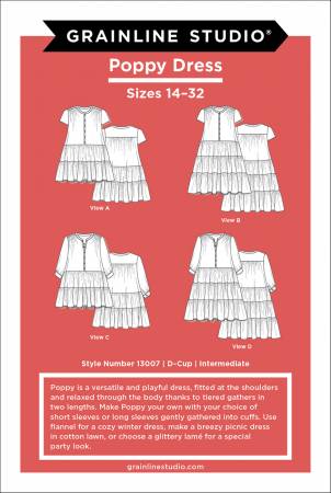 Grainline Studio / Poppy Dress - Harmony