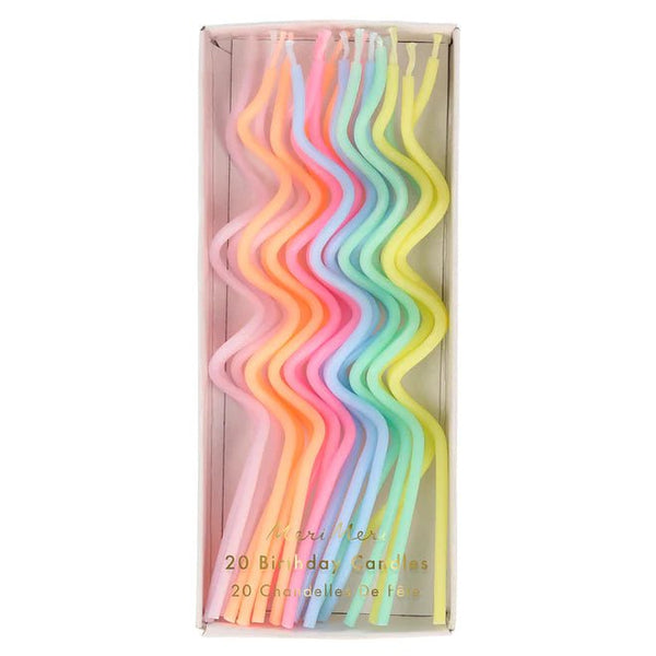 Pastel Swirly Candles - Harmony