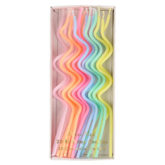 Pastel Swirly Candles - Harmony