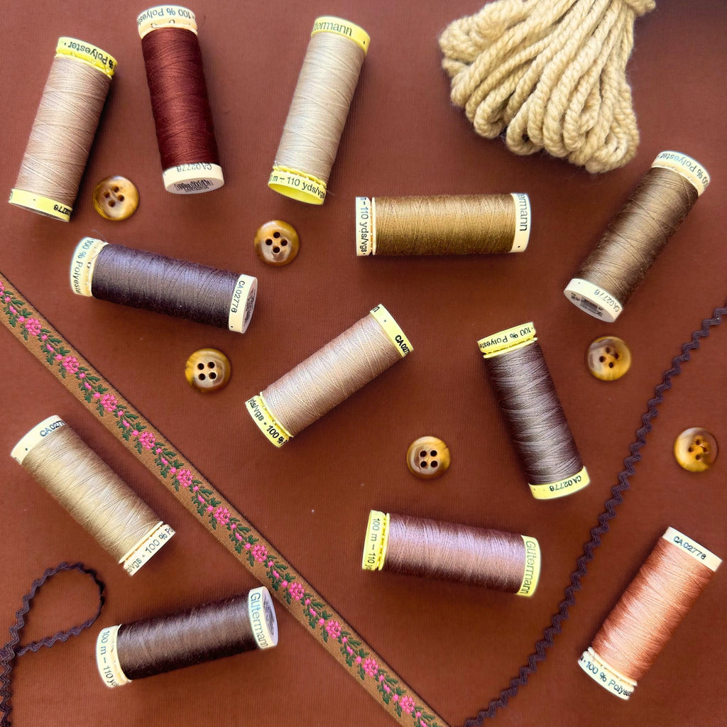 Brown Sew - all Thread 100m - Harmony