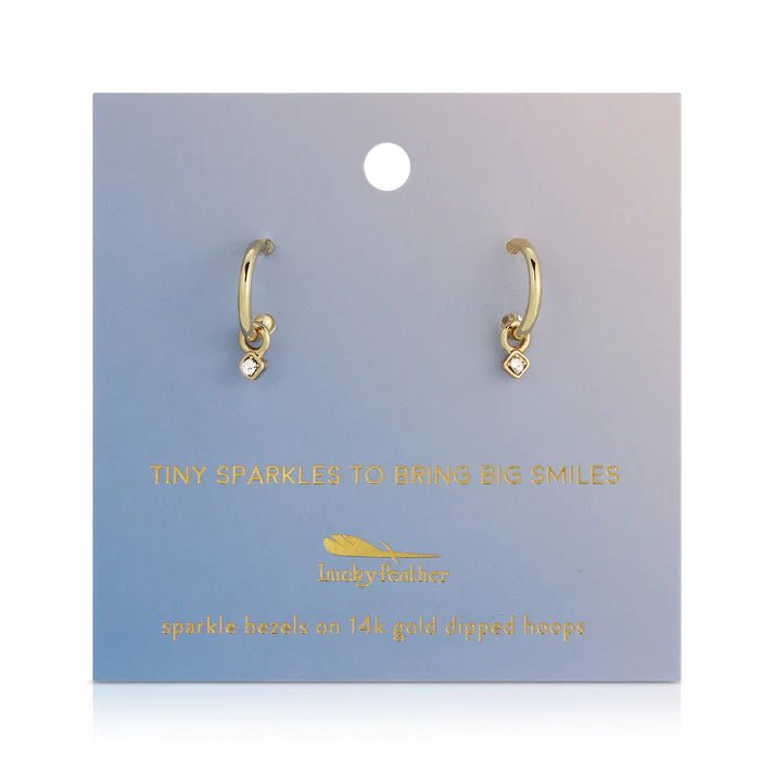 Tiny Sparkles - Crystal Hoops - Harmony