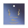 Oh So Charming - Snake Hoops - Harmony