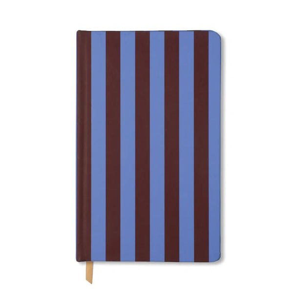 Soft Touch Journal - Purple & Nutmeg Stripe - Harmony